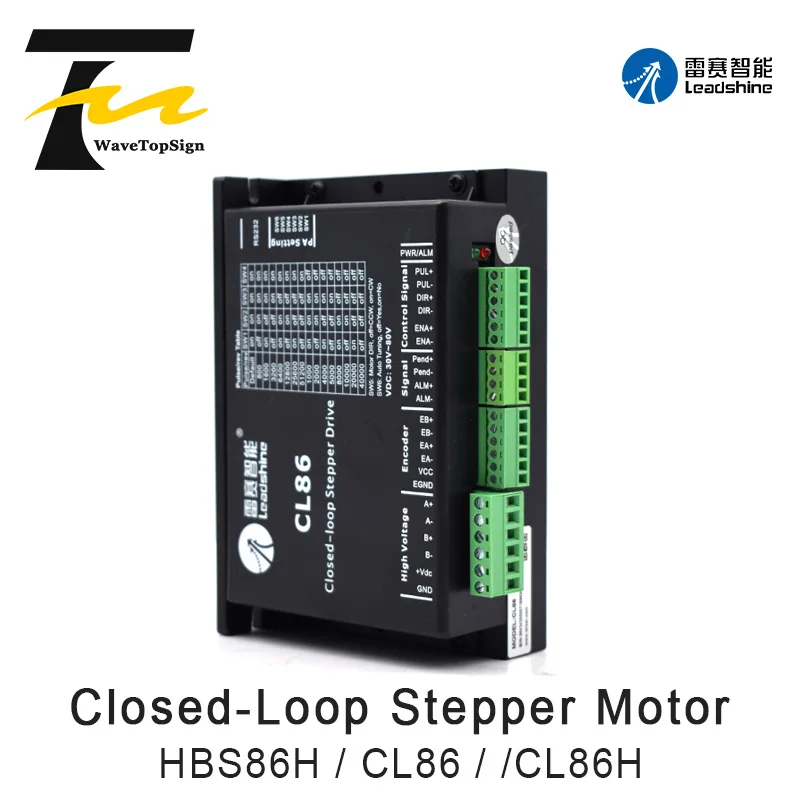 Leadshine 2 фазы замкнутый цикл Драйвер шагового двигателя HBS86H CL86 CL86H использование