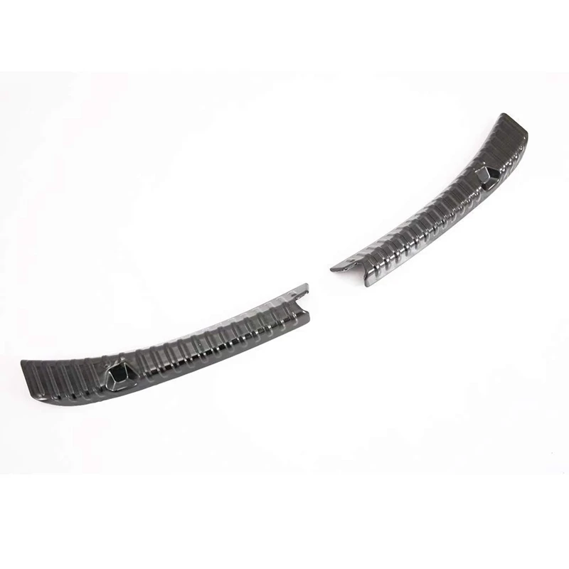 

Rear Trunk Bumper Frunk Bumper Protector Guard Stainless Steel for Tesla Model 3(2Pcs)