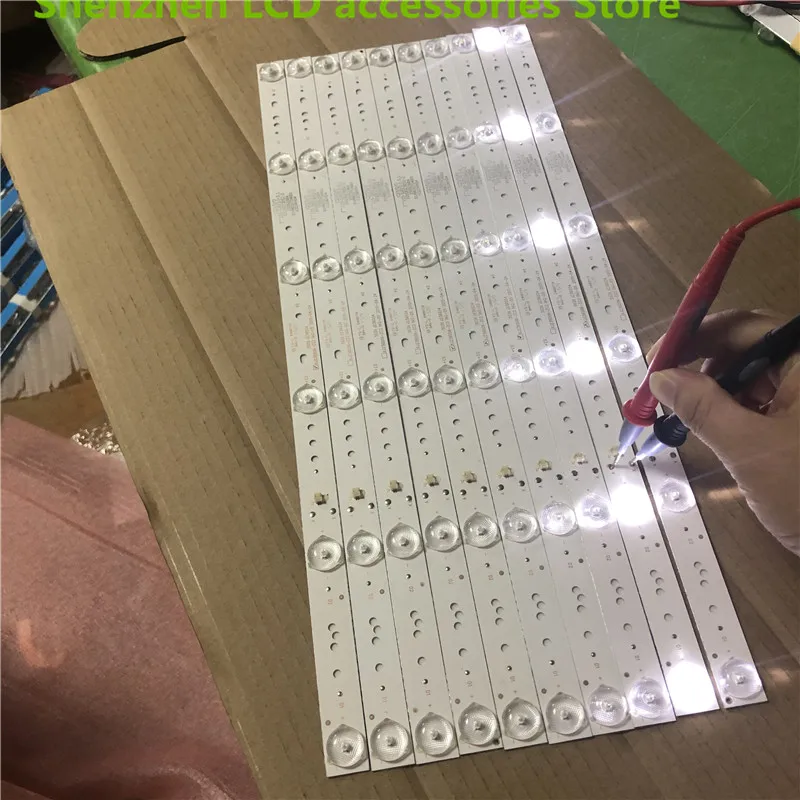 

FOR Repair replacement beads 3V 6LED 44CM Hisense Changhong Konka Skyworth LCD TV backlight bar 100%NEW