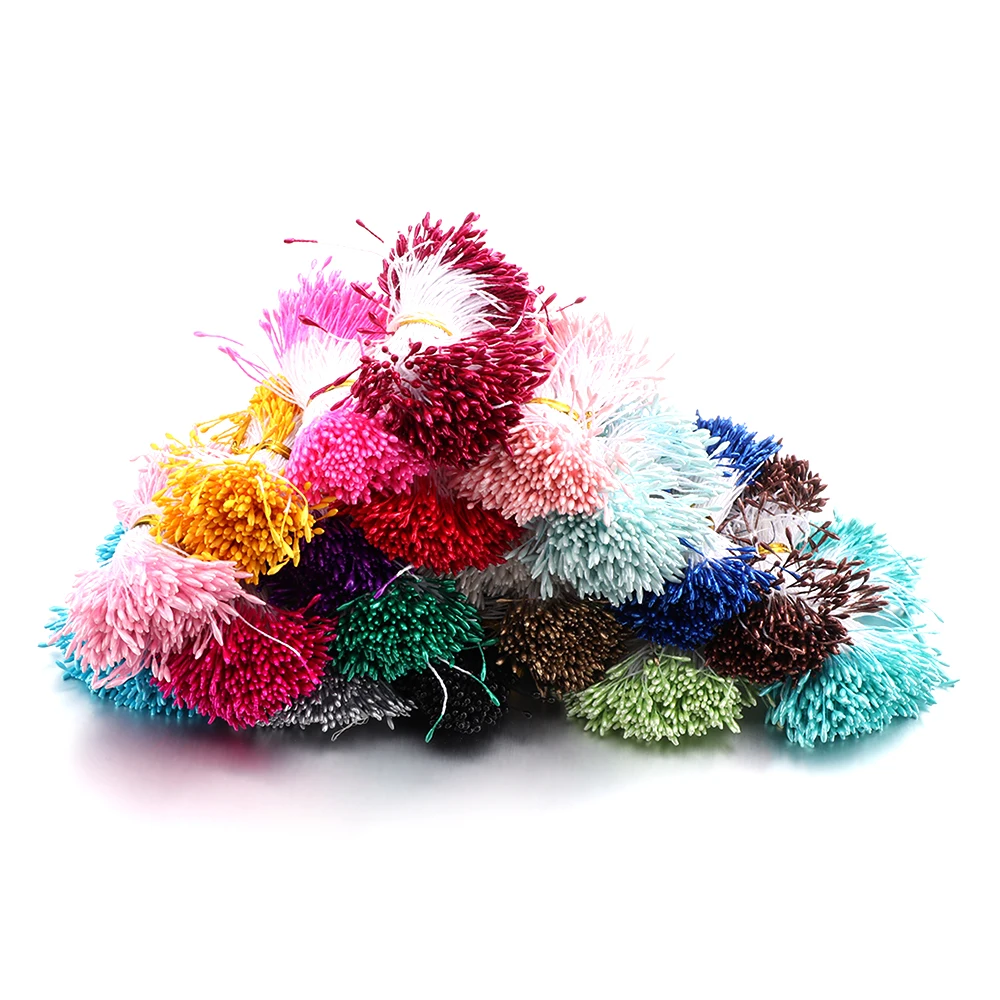 1 мм 400 шт. Двойные головки ручная работа цветочное ремесло сделай сам мини цветок