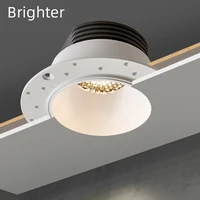 %c2%a0brgt led frameless spotlight easy to installed recessed ceiling lamp no border home style for living room gallery lighting