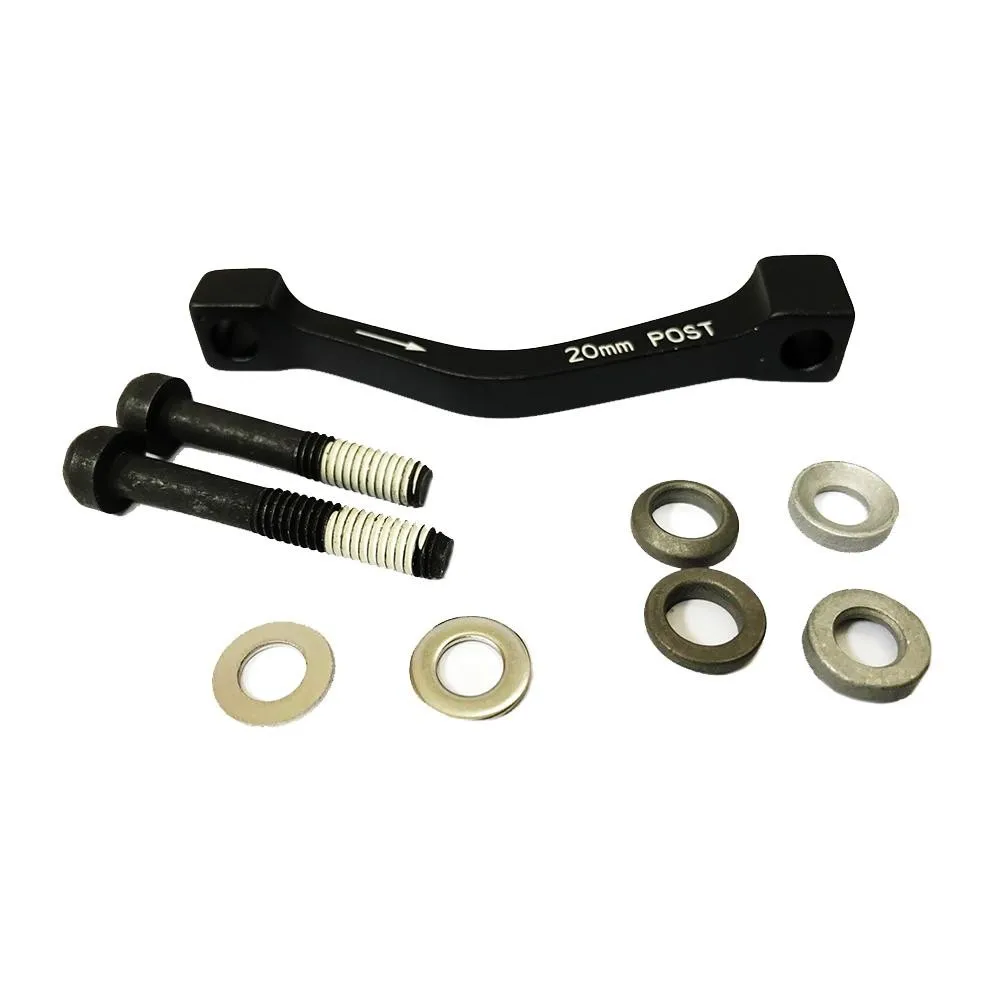 

Bike Bicycle Disc Brake Adapter Post +20mm 160mm To 180mm Rotor For Avid 20POST Bike Disc Brake Converter Ultralight Bracket