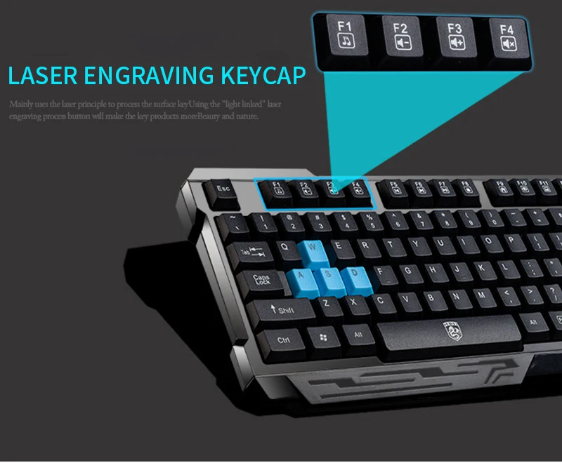 Игровые брелки для ПК teclado mikey mouses беспроводная клавиатура и мышь gamings Настройка