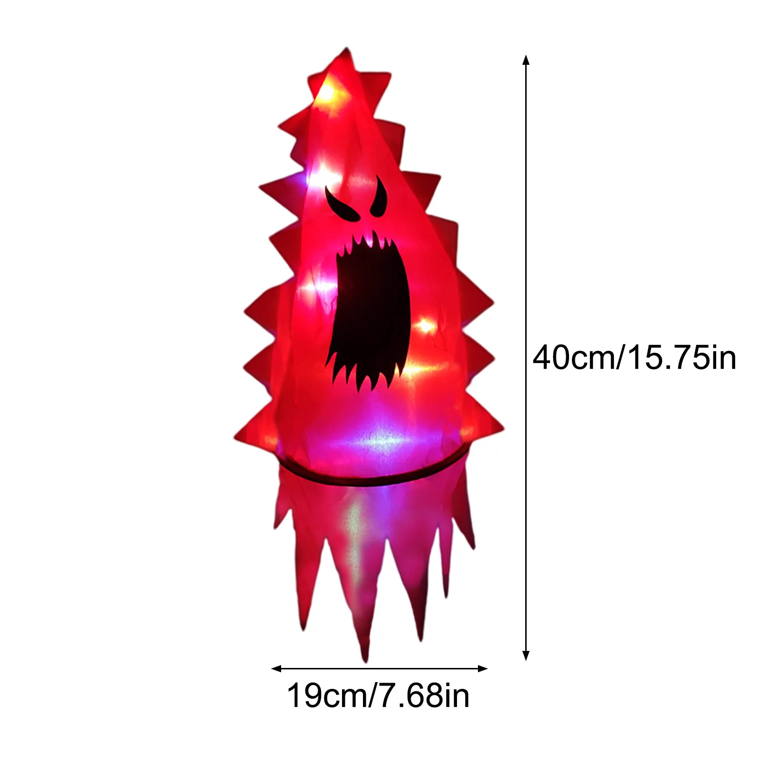 6 светящихся шапок со светодиодными лампочками для Хэллоуина можно носить на