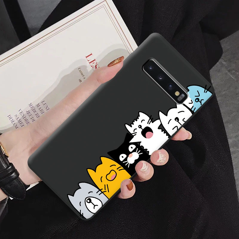 For Samsung S10 Case Cover Lite Plus Cute Cartoon Tom Jerry Silicone Back S10E 5G Phone Cases |