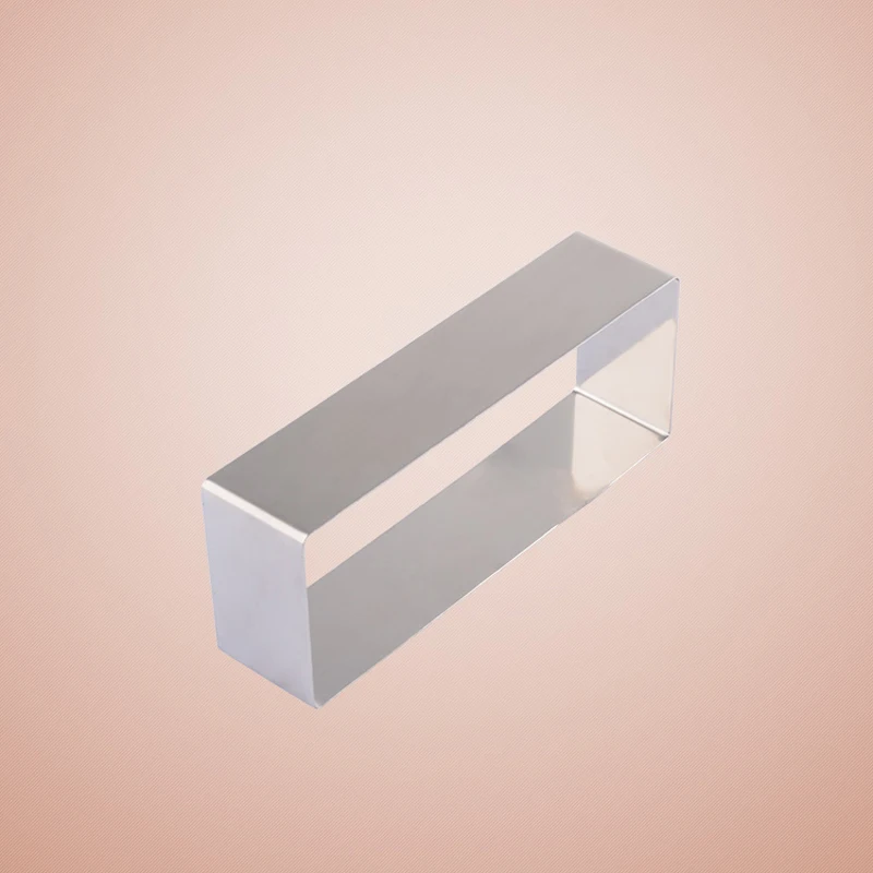 BAKEST прямоугольные муссовые кольца из нержавеющей стали резаки для тортов | Дом и