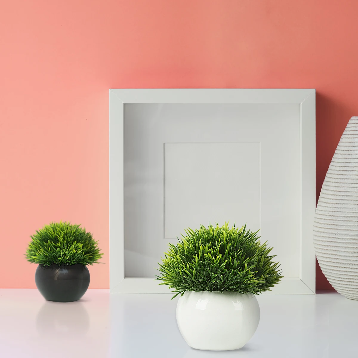 Искусственные растения в горшках искусственная трава украшение для дома и офиса