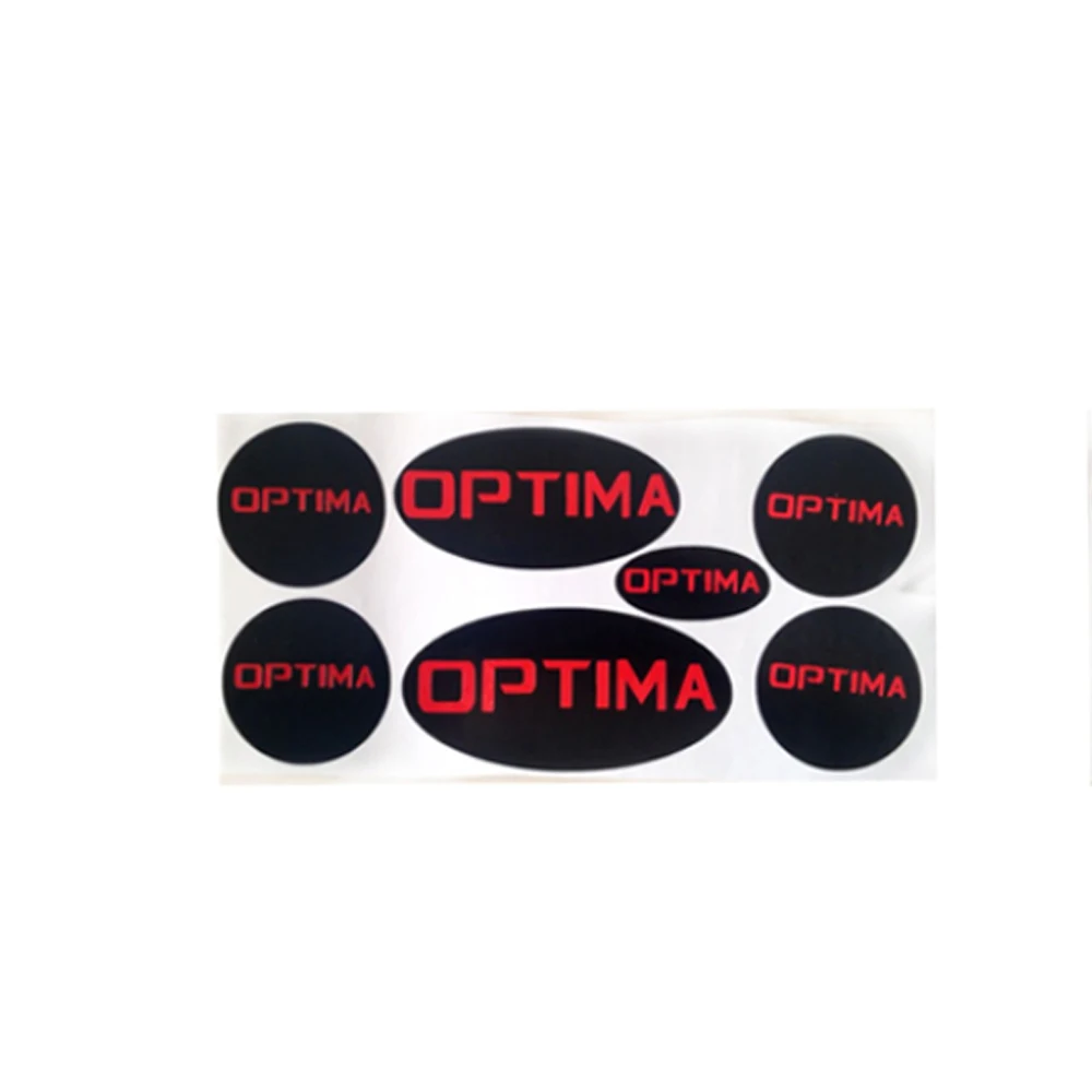 

7pcs/lot OPTIMA Front Hood Sticker Car Steering Wheel Sticker For Kia K5 2011-2019 OPTIMA Trunk Sticker Car Rims Hub Cap Decal