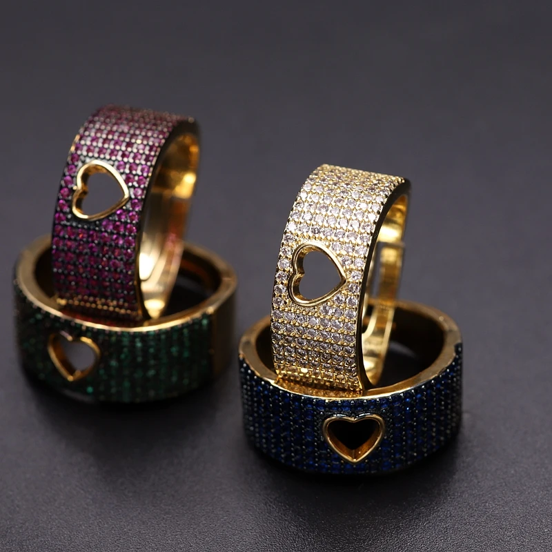 Высокое качество модное уникальное регулируемое кольцо микро проложили