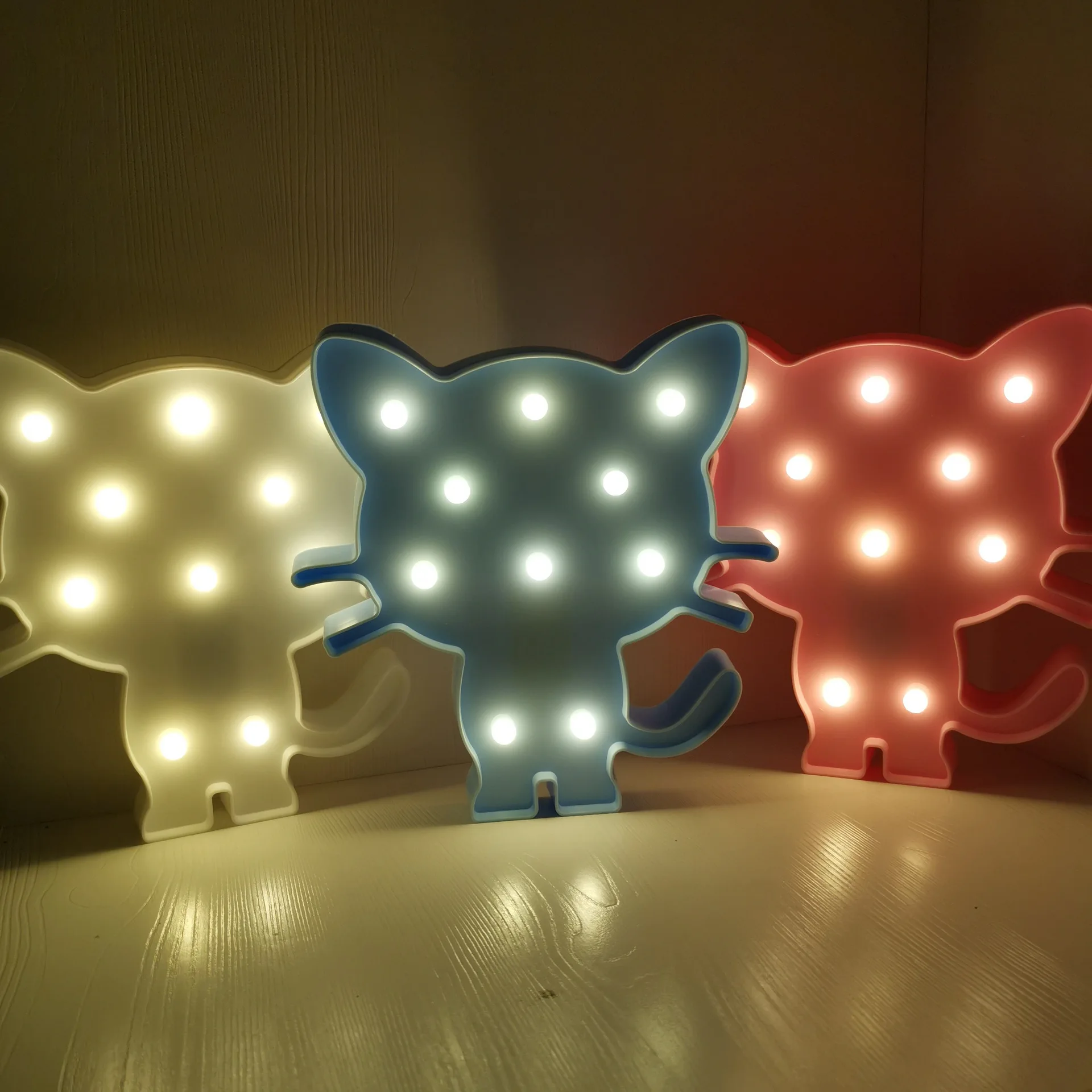 

Led rabbit model lamp Festival room decoration Nightlight