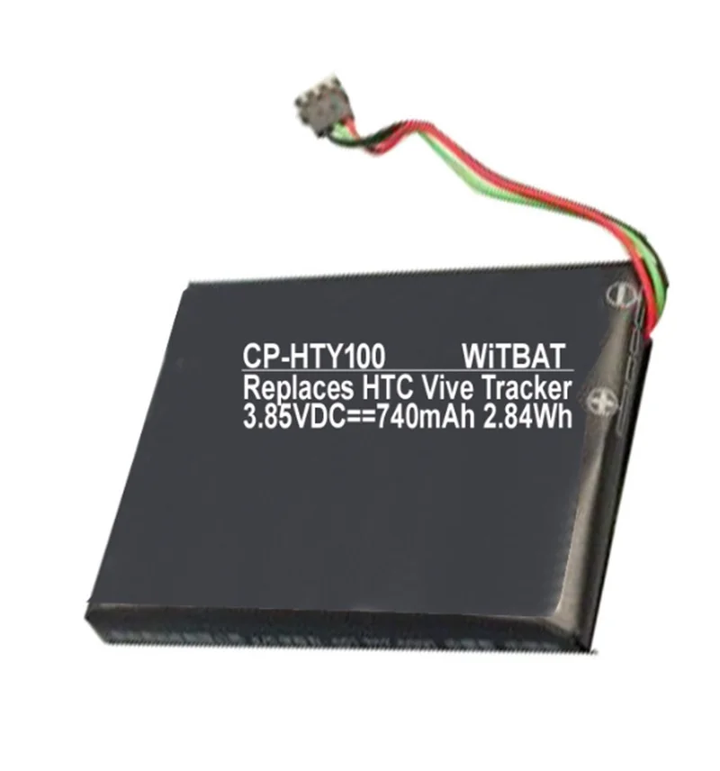 

New Battery for HTC Vive Tracker Li-Po Polymer Rechargeable Replacement B2PYV100,35H00266-00M 3.85V 740mAh