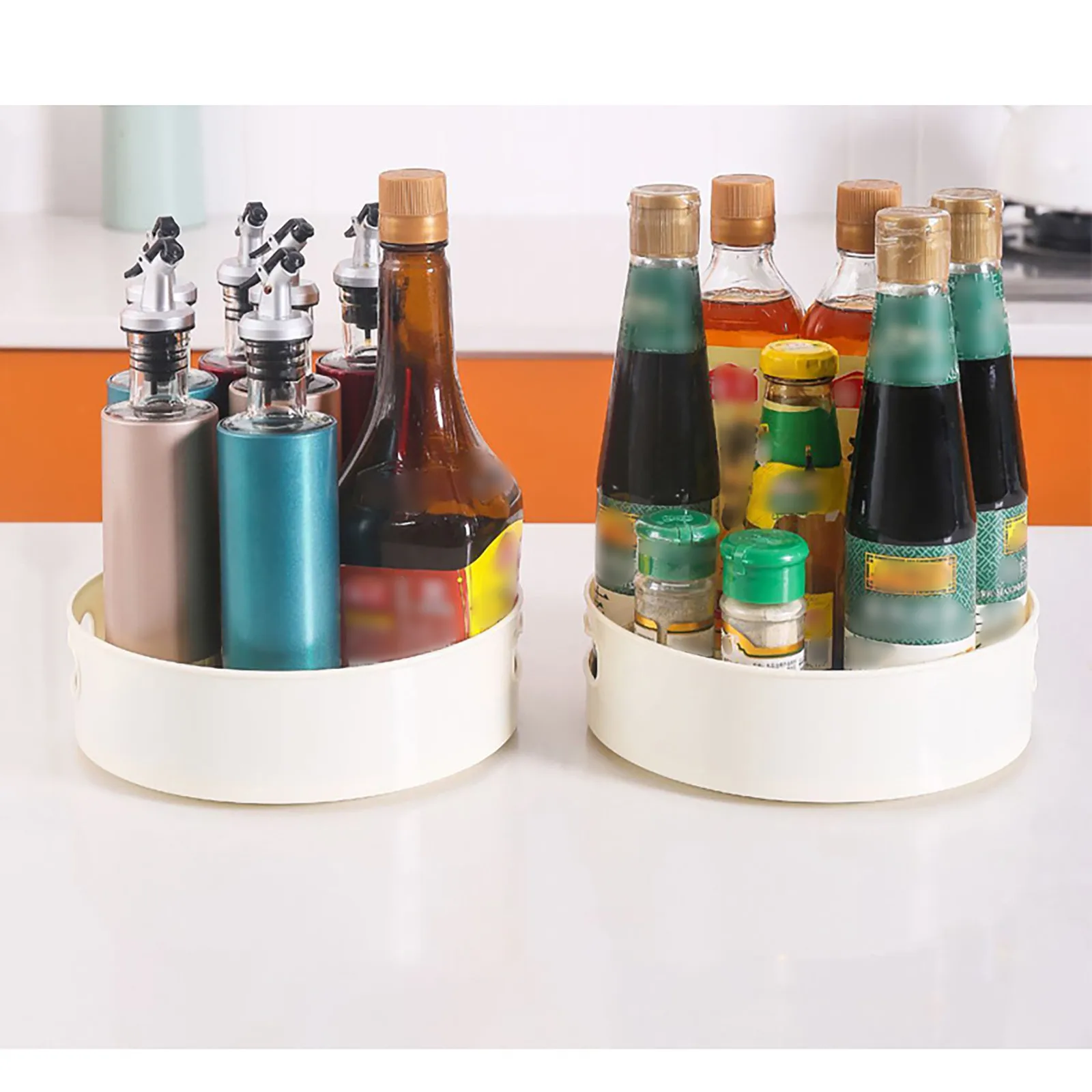 Повернуть для хранения Коробка многоцелевой лоток Кухня полка коробка Ванная