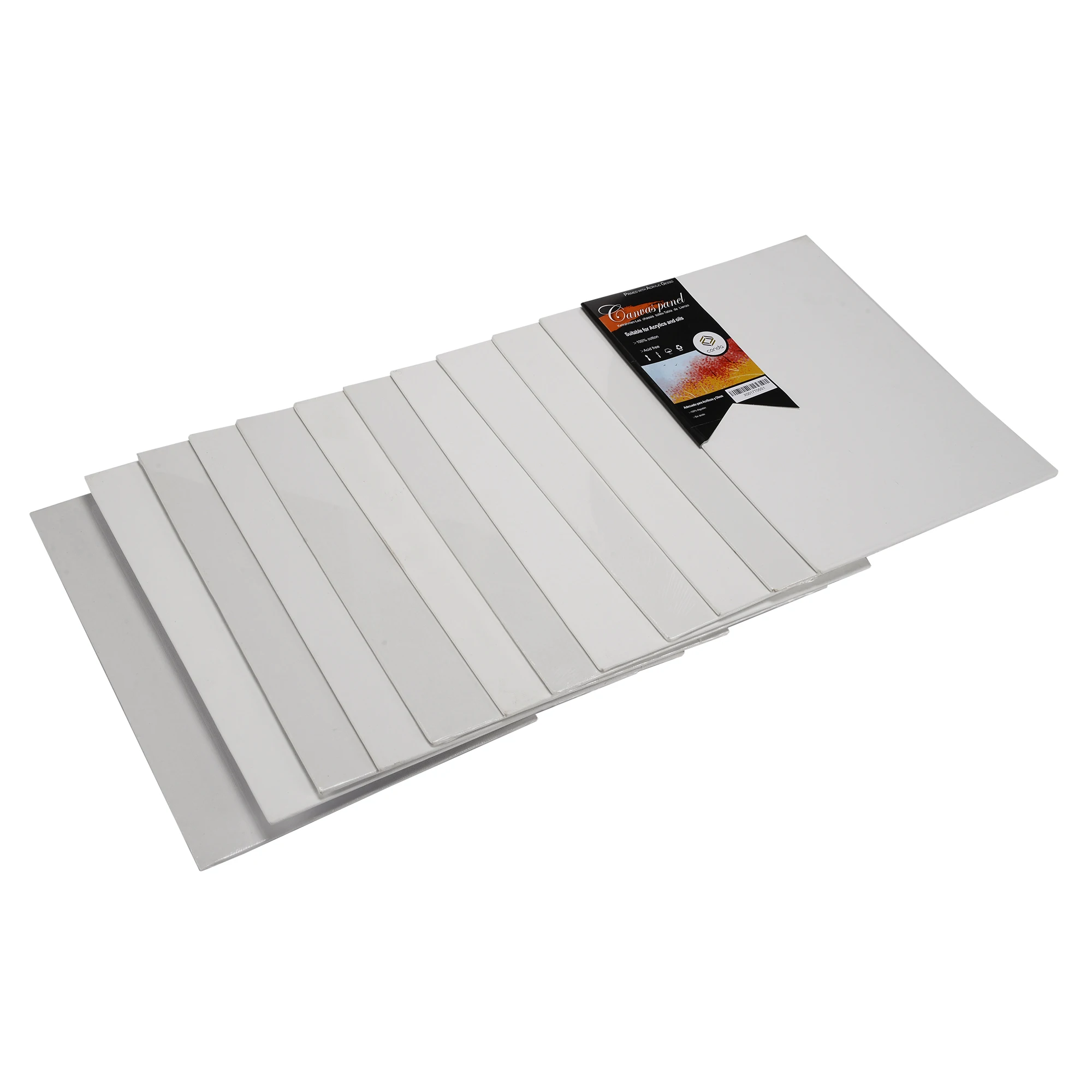 Холщовые панели CONDA 11*14 дюймов 12 шт. в упаковке холст без кислоты доска для