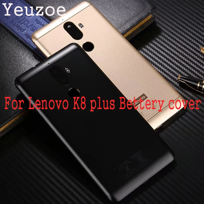 5 2 &quotкорпус чехол для lenovo K8 Plus батарея задняя крышка с объективом камеры без