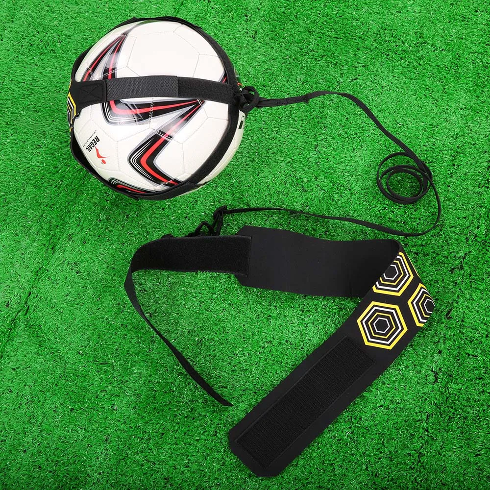 Lixada Adjustable Soccer Trainer Belt Ball Juggle Bags Football Training Equipment Kick Practice Assistance 94cm | Спорт и
