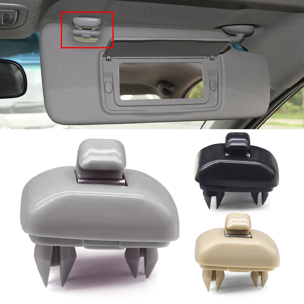 

2 Pcs sun awning clip Porpor Booya indoor sunshade hook clip bracket for Audi A1 A3 A4 A5 Q3 Q5 8E0 857562 A7 B6 B7 B8 S4 S5 S5