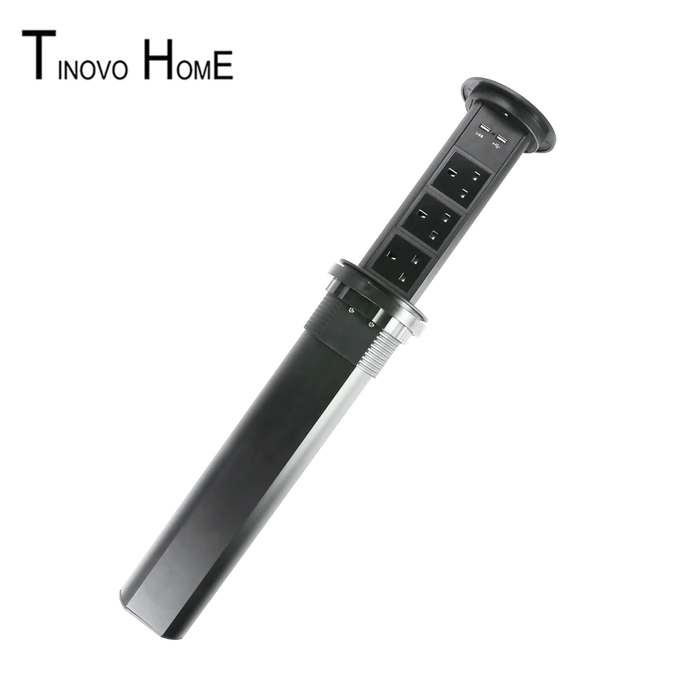 Штепсельная Вилка UK Настольная розетка/сенсорный экран Интеллектуальная