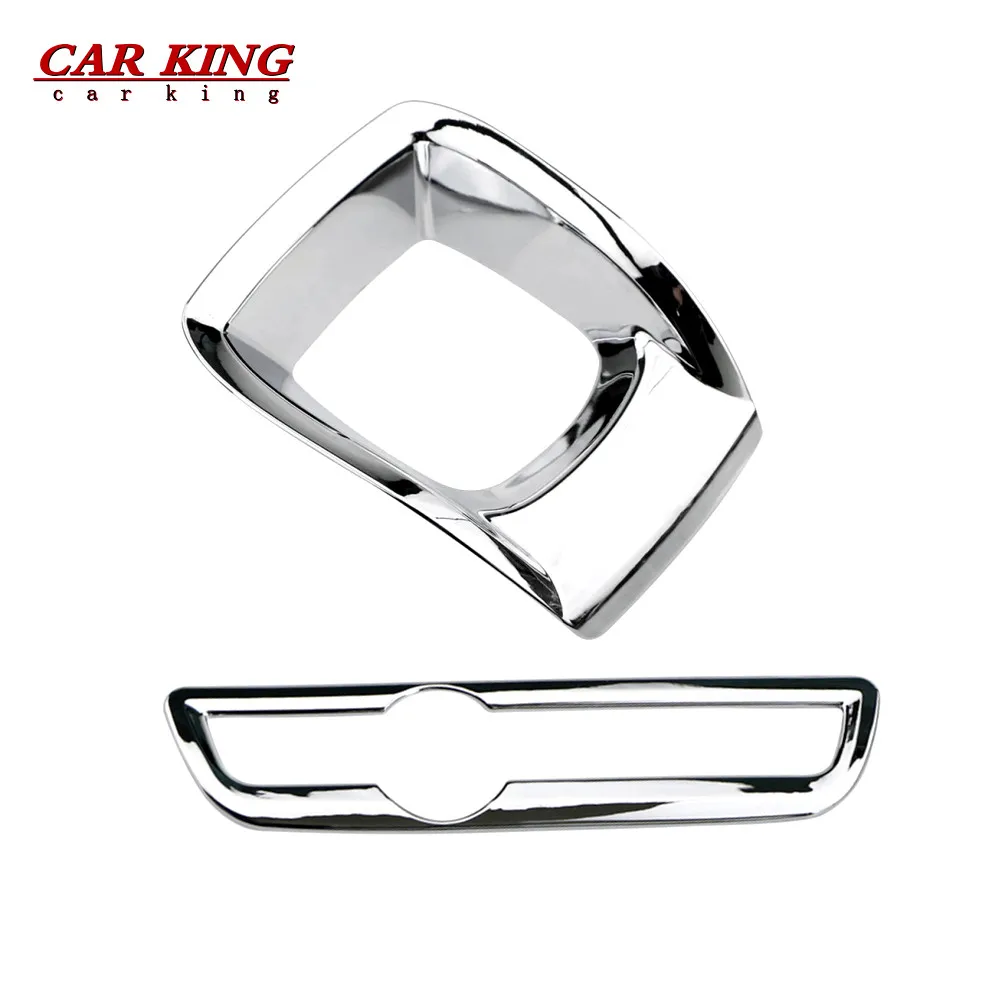 

ABS хром для Peugeot 2008 аксессуары Φ консоль кнопка управления запуском двигателя рамка панель Крышка отделка 2014-2017