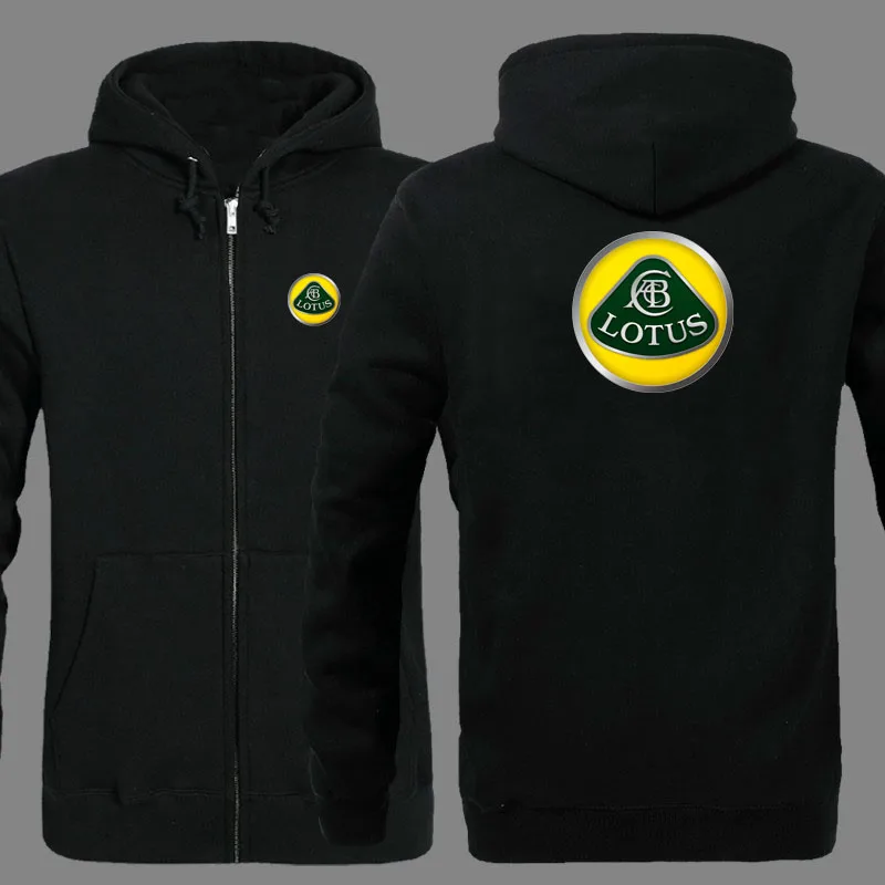 Весенний мужской кардиган с логотипом лотоса толстовки на молнии куртка принтом