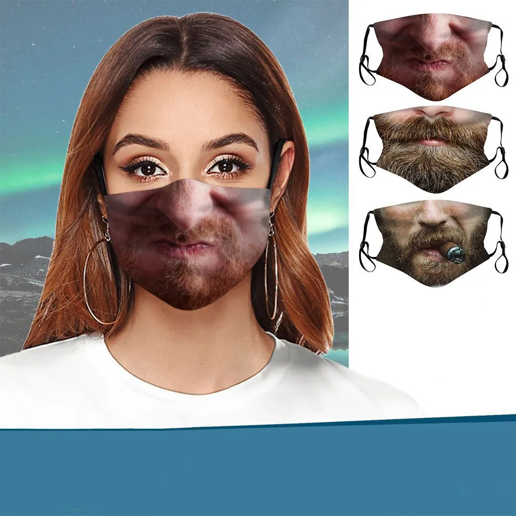 Взрослый забавные старые Усы Маска с выражением лица унисекс песок выхлопной