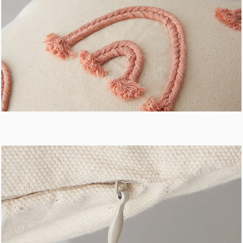 Наволочка для Радужная подушечка 45x45 см в черную полоску | Дом и сад