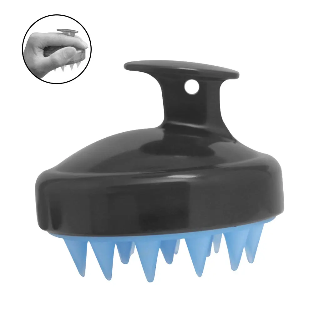 

Silicone Head Body Shampoo Brush Hair Scalp Massage Brush Washing Comb Shower Brush Bath Spa Slimming Massage Brush
