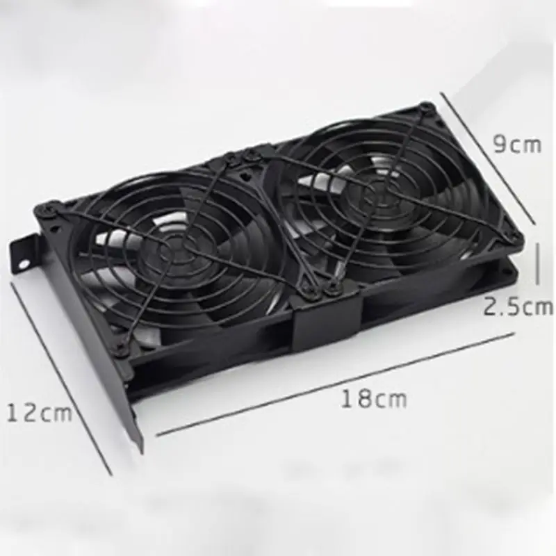 

B2RC Universal Ultra Quiet VGA Cooler Silent Desktop Computer Chassis PCI Graphics Card 2/3 Cooling Fan