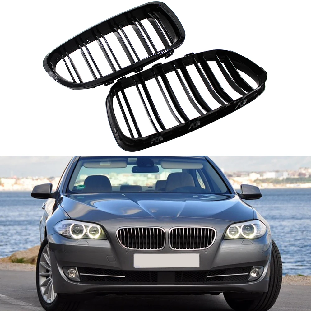 2 шт черные Передние решетки правая левая для BMW E63/E64 M6 630i 640i 650i 645ci и т. Д. 2003 2013