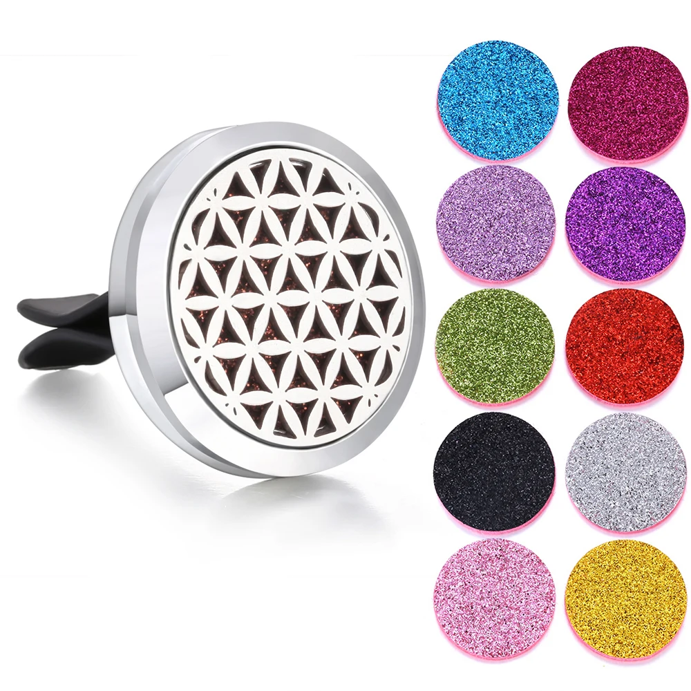 

Украшения для ароматерапии, романтическое дерево, освежитель воздуха, автомобильный зажим, аромадиффузор эфирного масла, ожерелье