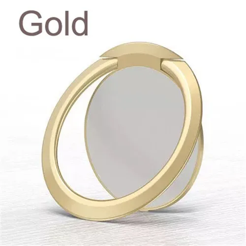 A22-Gold Кольцо на палец, подставка для мобильного телефона, 360 магнит, автомобильный держатель для IPhone, разъем для смартфона, держатель для IPAD, автомобильный держатель, подставка для samsung, Xiaomi - Цвет: A22-Gold