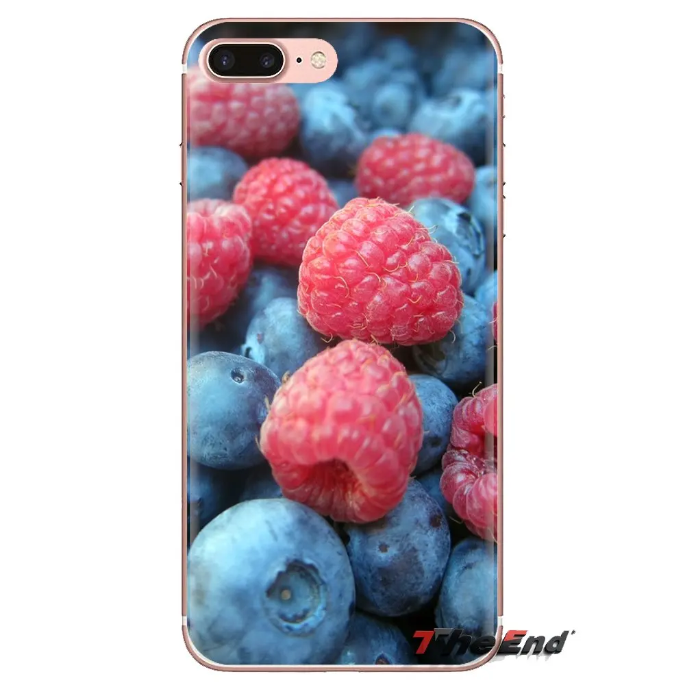 Обои еда черника для huawei G7 G8 P7 P8 P9 P10 P20 P30 Lite Mini Pro P Smart плюс 2017 2018 2019 прозрачный чехол