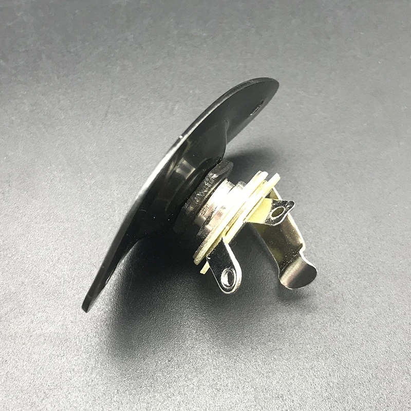 quadrat oval stil lp elektrische gitarre bass 635mm ausgang eingang jack buchse platte für elektrische guitarra zubehör free global shippin