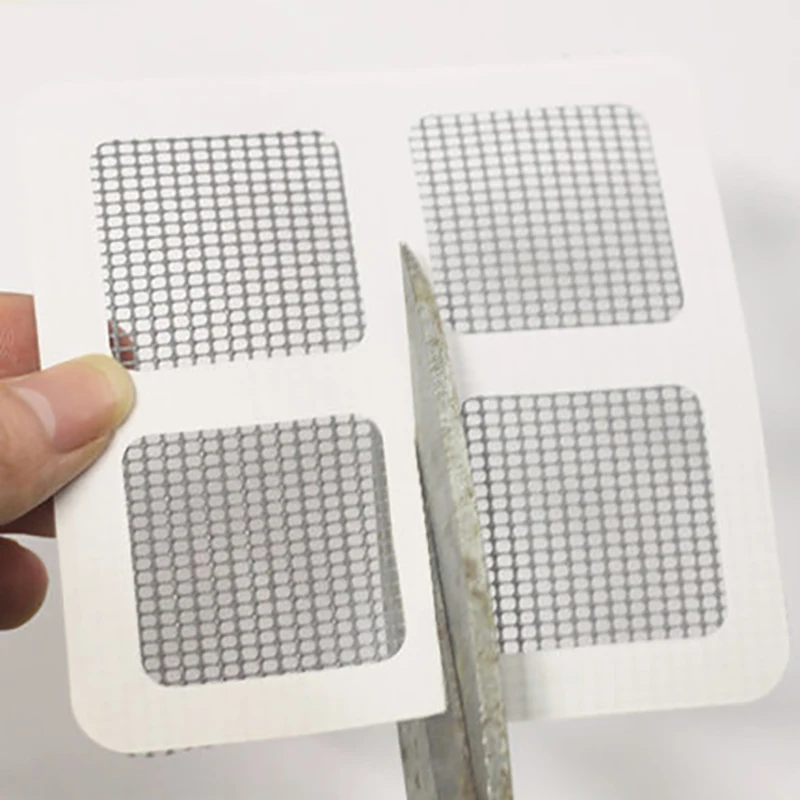 Сетчатая Наклейка на окно против комаров насекомых ремонт сетчатая нашивка