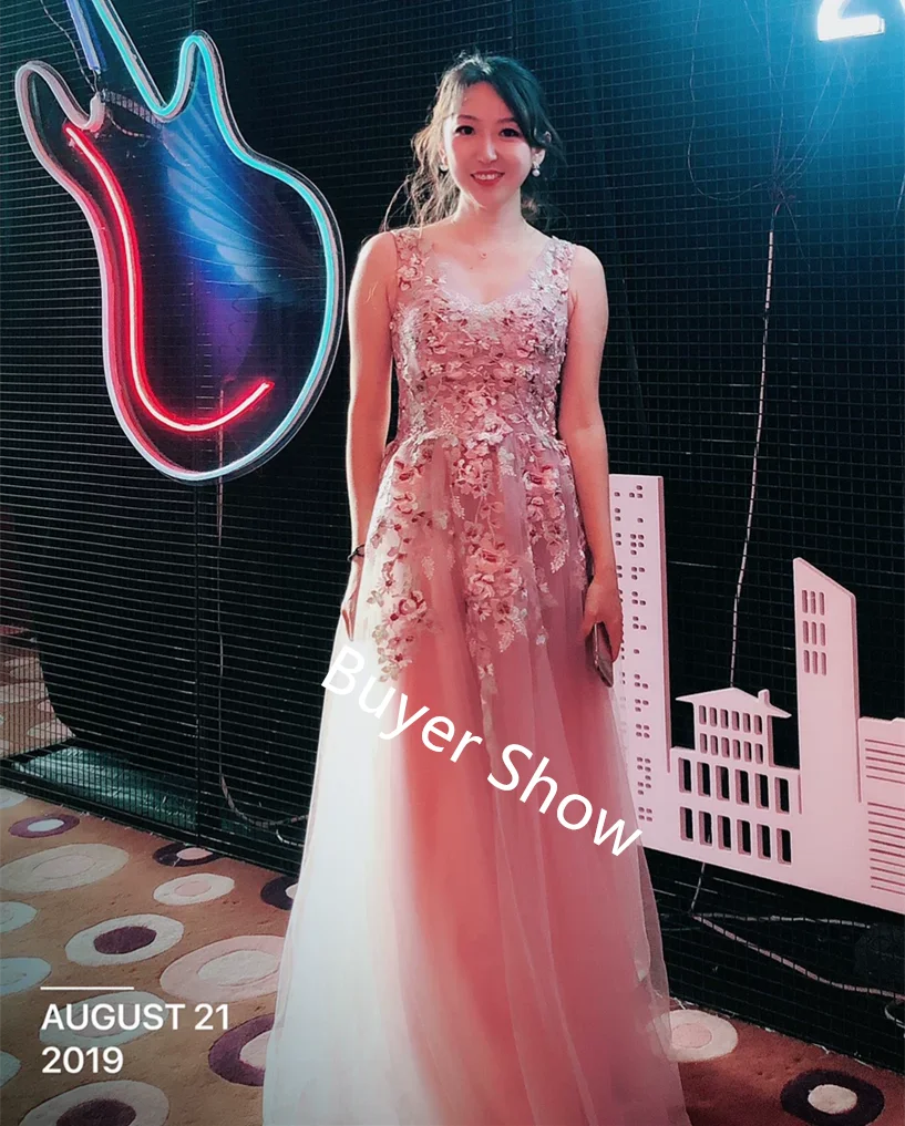 Новинка 2020 модное ТРАПЕЦИЕВИДНОЕ кружевное элегантное платье для выпускного