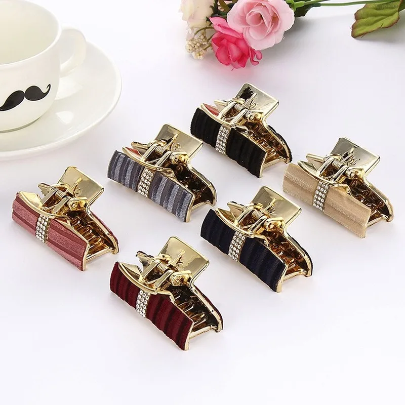 1 шт. горячая Распродажа акриловые заколки для волос с бриллиантами маленькие в