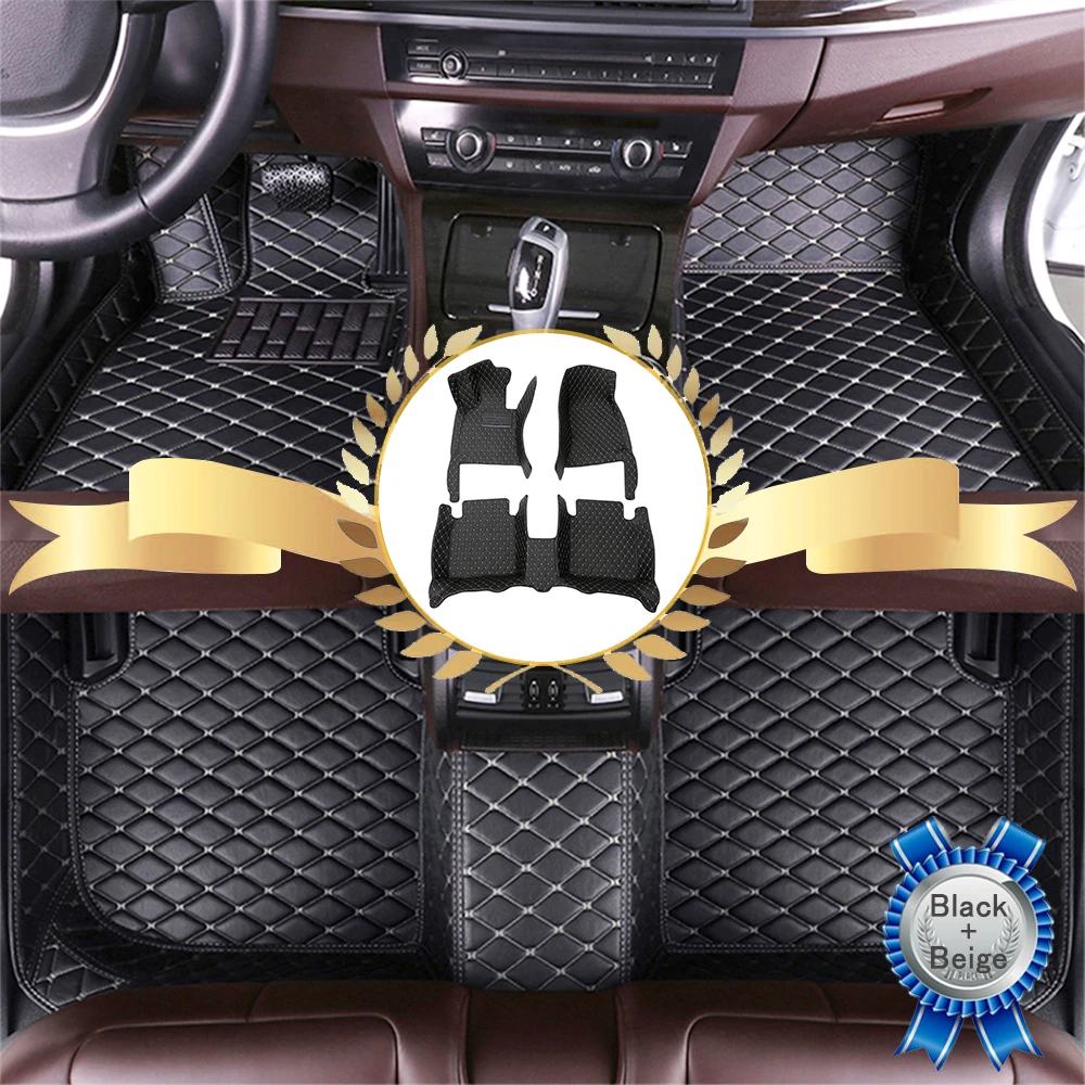 Кожаные автомобильные коврики пол для BMW M3 E92 (4 двери) 2007 2008 2009 2010 2011 2013
