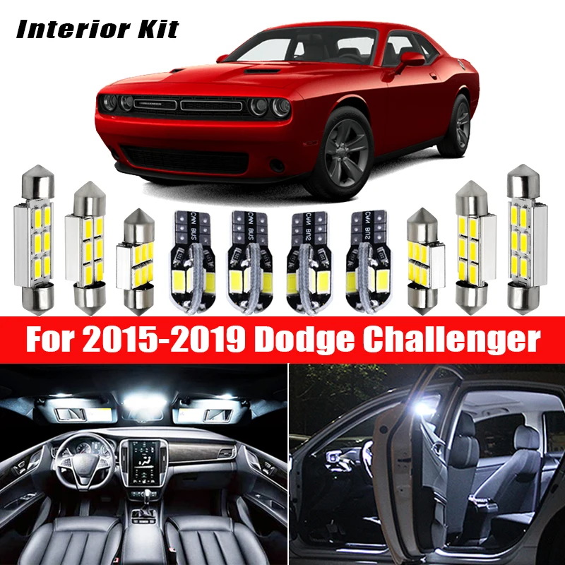 Комплект светодиодного освещения для салона автомобиля 15 шт. без ошибок посылка