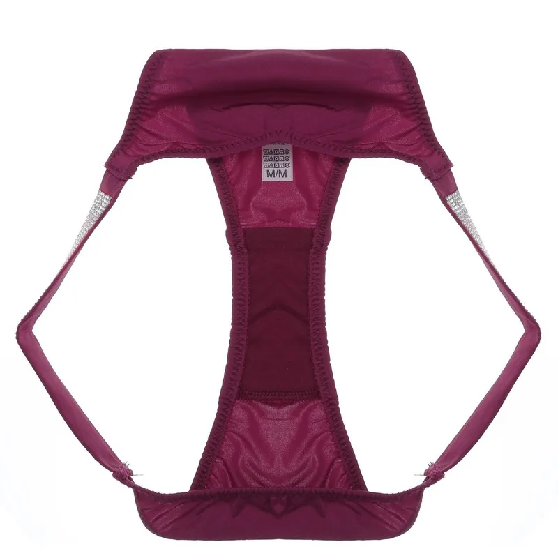 Женские сексуальные трусики стринги со надписью Стразами Пояс стразами Мода с