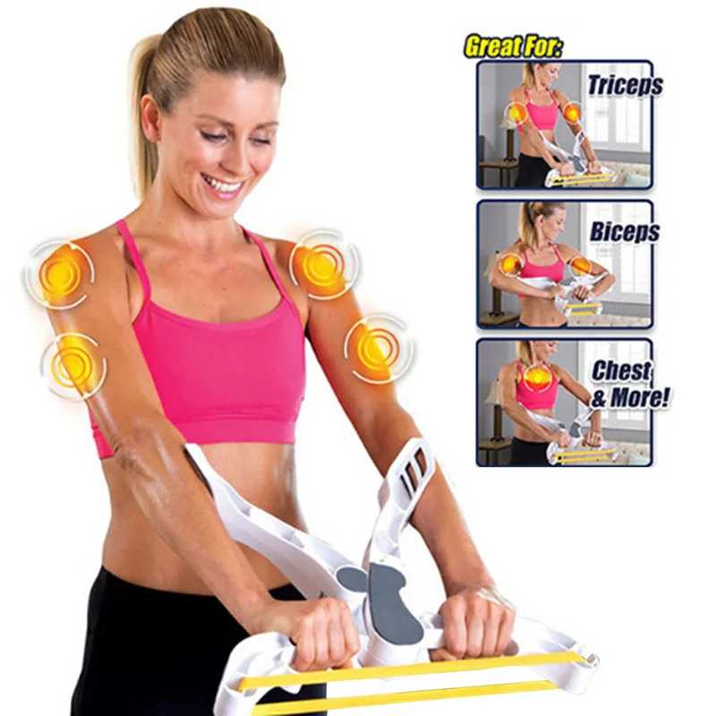 

Useful Upper Body Hand Grip Strength Brawn Training Device Wonder Arm Forearm Wrist Force Muscle Fitness Gym Exercise Equipment