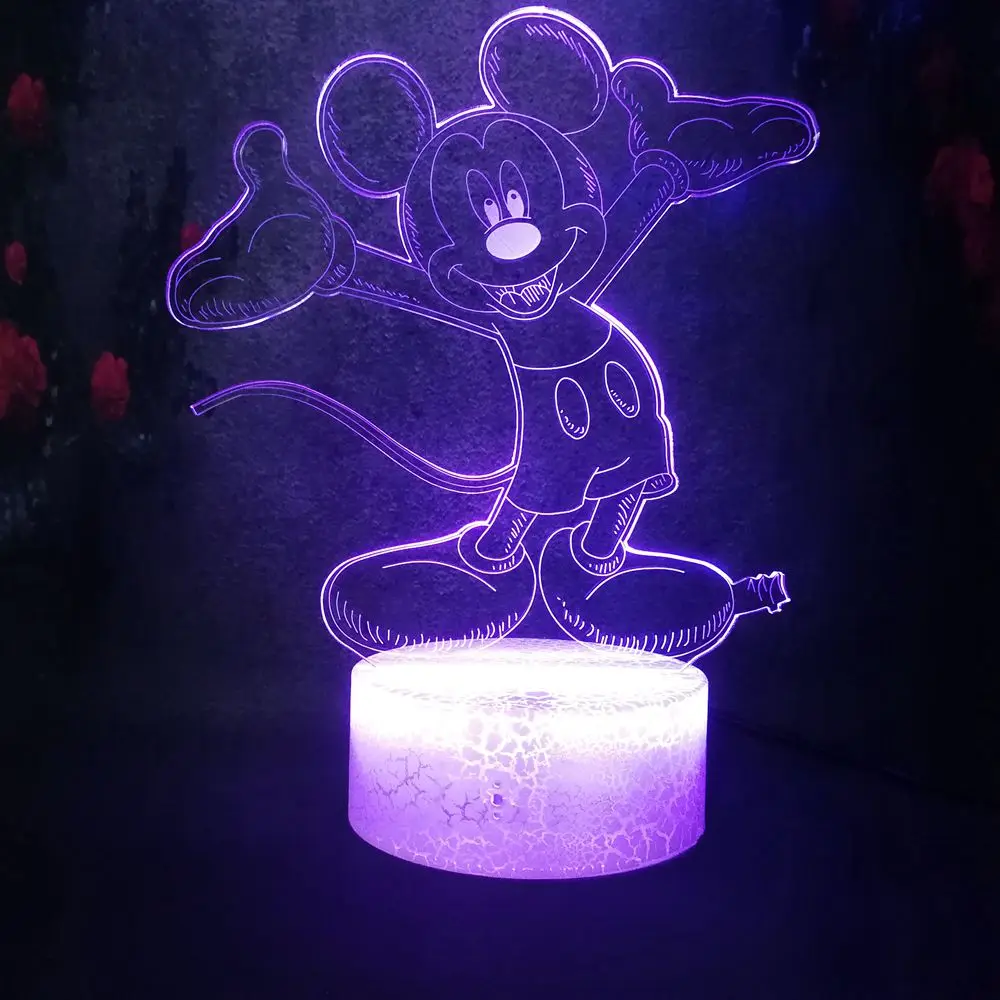 Прекрасный 7 цветов изменить творческий сенсорный пульт дистанционного