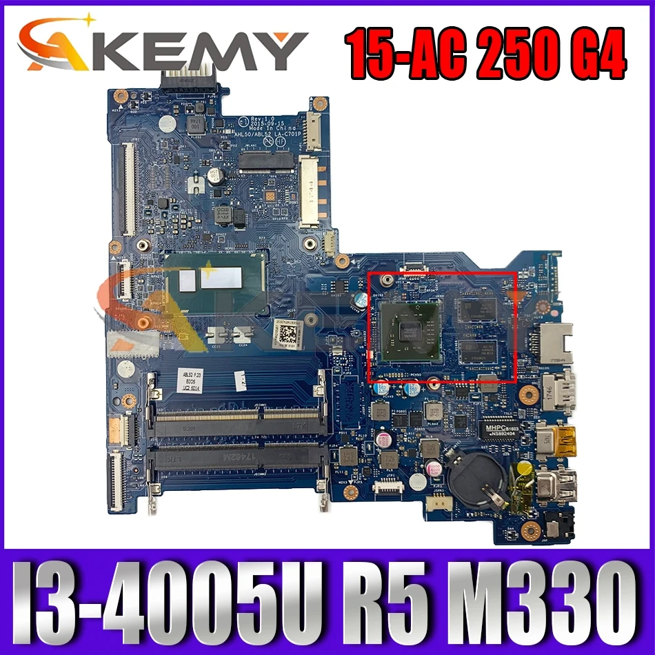 

815240-501 815240-601 для струйного принтера HP Pavilion 15-AC 250 G4 I3-4005U R5 M330 Материнская плата ноутбука LA-C701P 216-0867030 ноутбук материнская плата