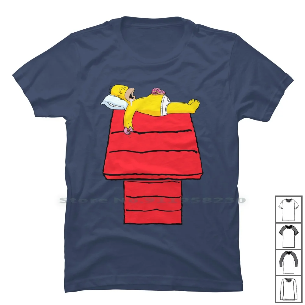 Футболка для сна из натурального хлопка 100% хлопок