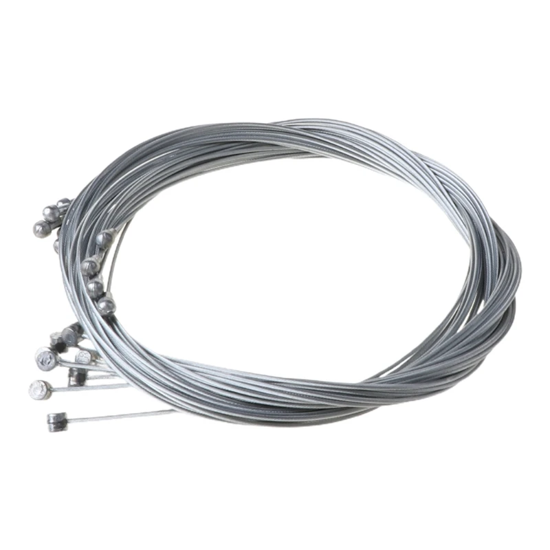 

10 Pcs Bicycle Shifter Derailleur Fixed Gear Steel Front Rear Inner Cable Wires