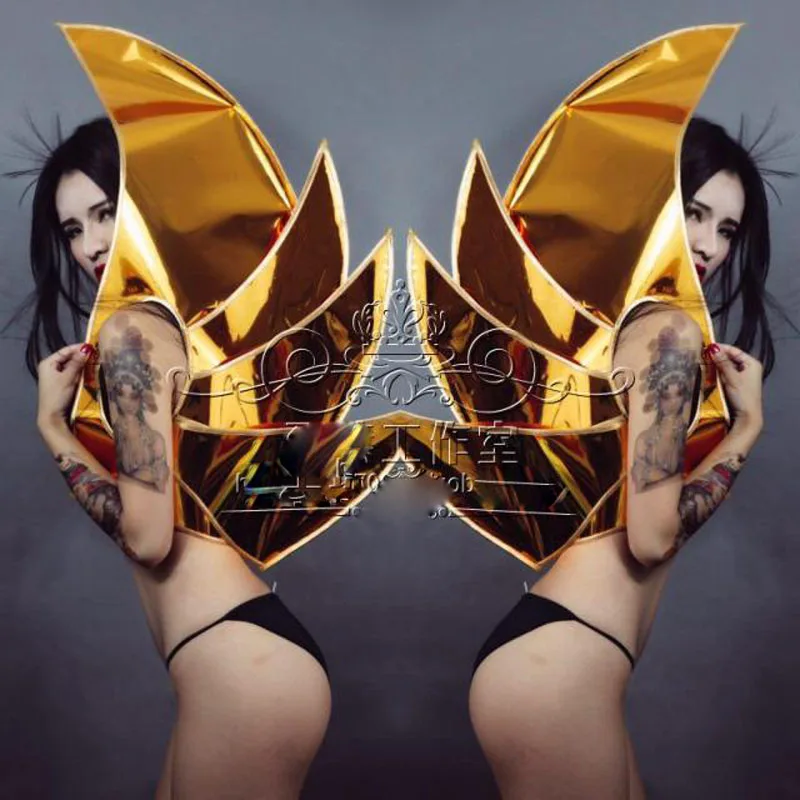 Мужская одежда на плечо с зеркалом золотого и серебряного цвета | Дом сад