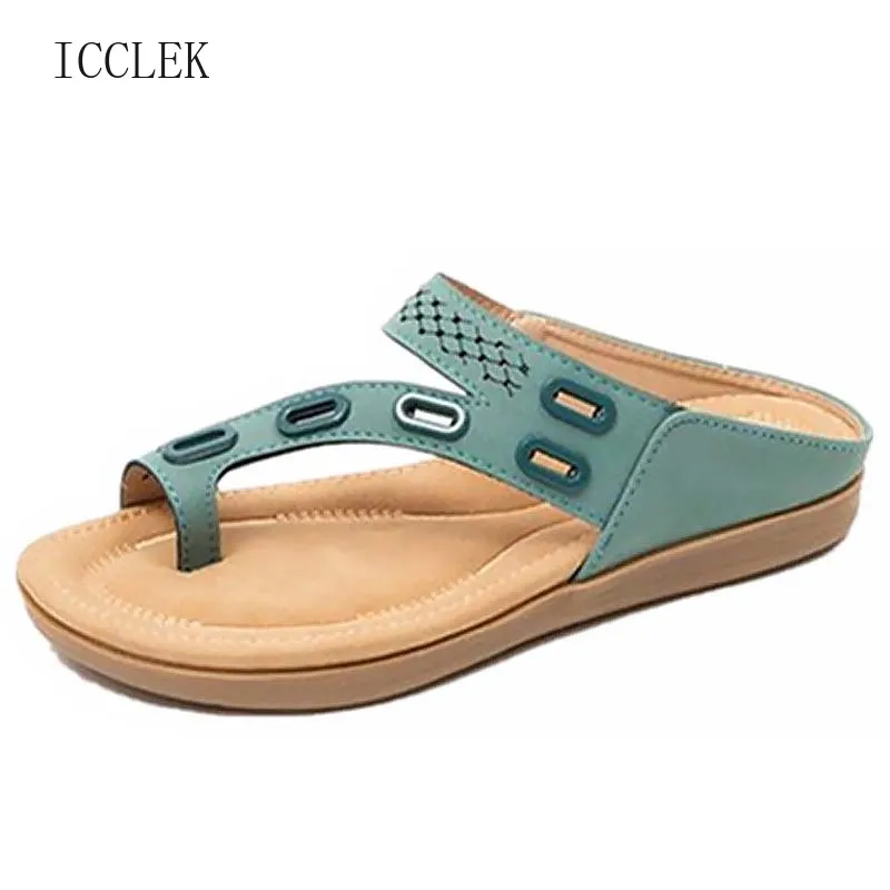 

Women Sandals Premium Orthopedic Women'S Shoes Flat Slipper Vintage Anti-Slip Sandals Women Flip Flops Ladies Shoes Plus Size 43