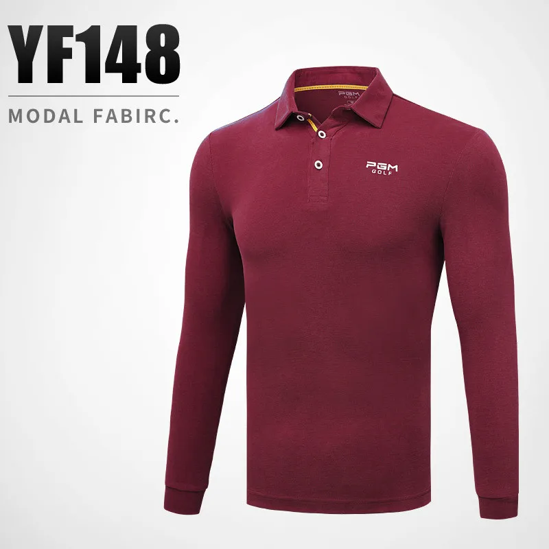 Новинка 2018 Мужская футболка для гольфа с длинным рукавом сезон осень зима