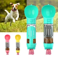 dog water bottle feeder portable water food bottle for small large dogs bottle pets outdoor travel drinking dog cat bowls