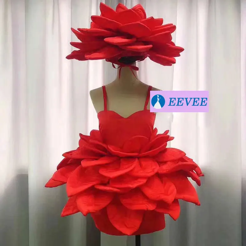 Наряд для ночного клуба или бара с цветами сцены вечеринки одежда в стиле Рейв