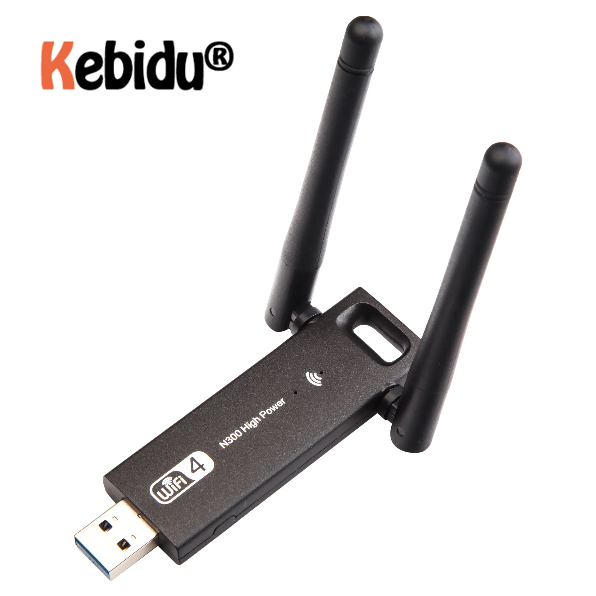 

Kebidumei USB 3,0 WiFi адаптер 300 Мбит/с Внешняя беспроводная сетевая карта двухдиапазонный Wifi приемник адаптер для рабочего стола