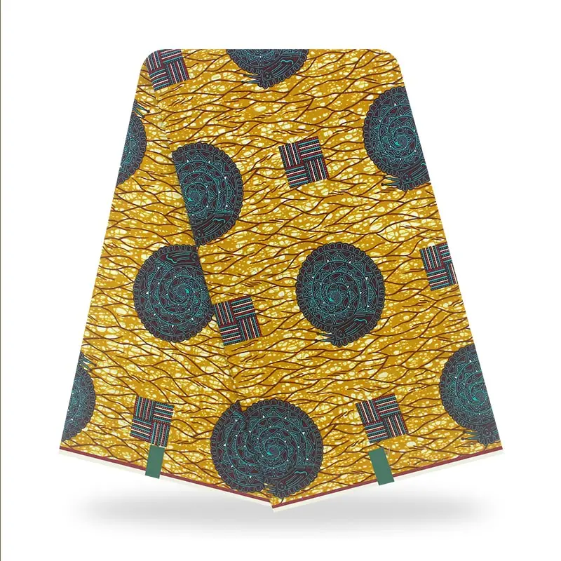 Африканская ткань с принтом 6 ярдов африканская оптовая продажа дешевые